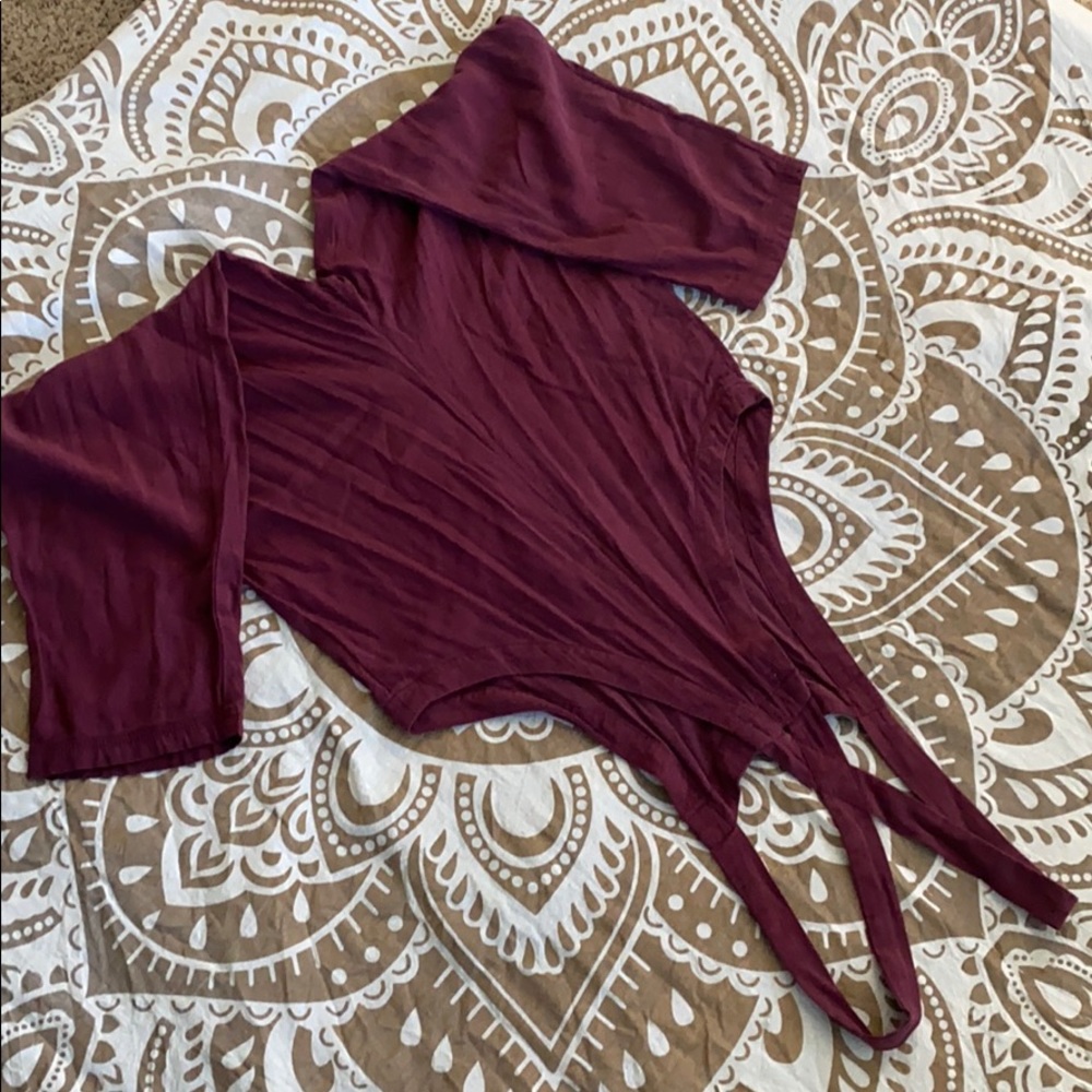 Burgundy Overall Jumper